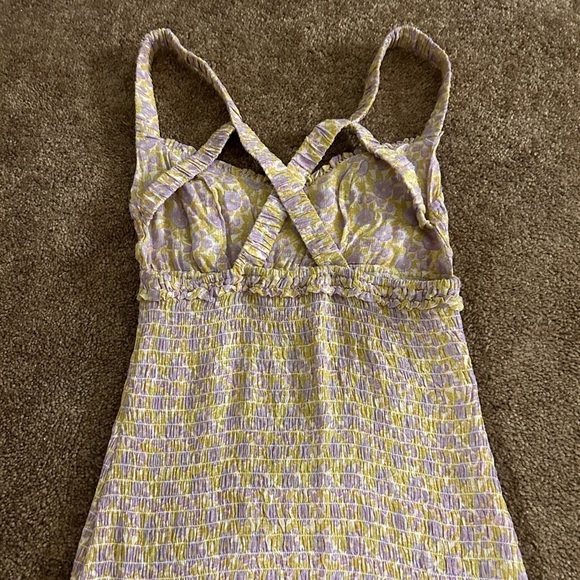 Free People Intimately Juniper Smocked Bodycon Slip - Picture 6 of 8